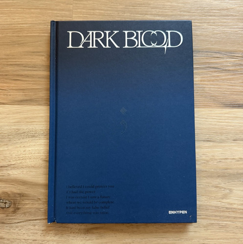Enhypen dark blood - blood, album